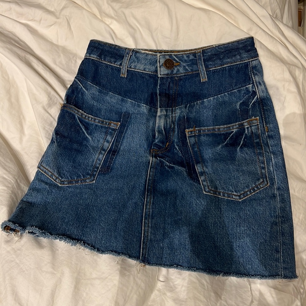 Sandro denim skirt